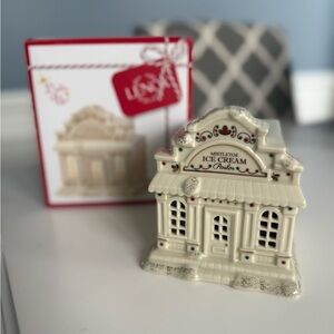 Lenox Mistletoe Park Ice Cream Parlor (IN BOX!)